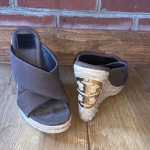 Tory Burch wedge sandals